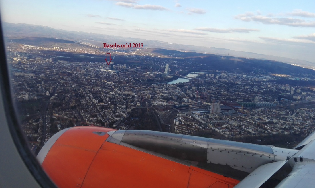 Baselworld z letadla